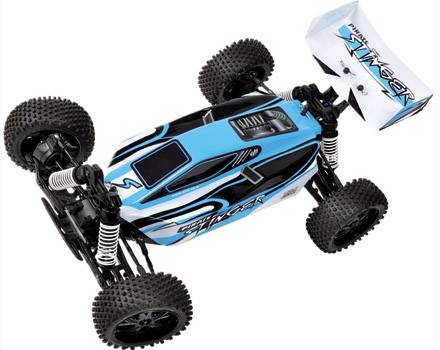 Buggy électrique T2M Pirate Stinger brushed 2,4 GHz 4 roues motrices (4WD) prêt à fonctionner (RtR) 1:10-2