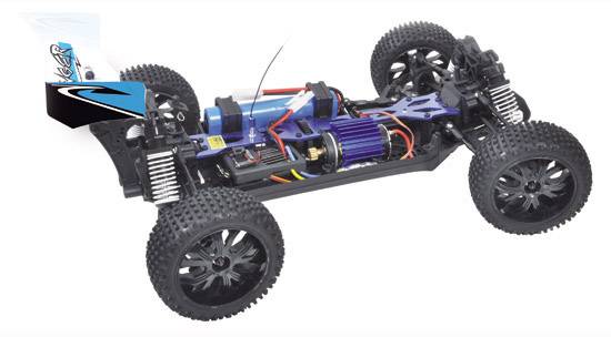 Buggy électrique T2M Pirate Stinger brushed 2,4 GHz 4 roues motrices (4WD) prêt à fonctionner (RtR) 1:10-9