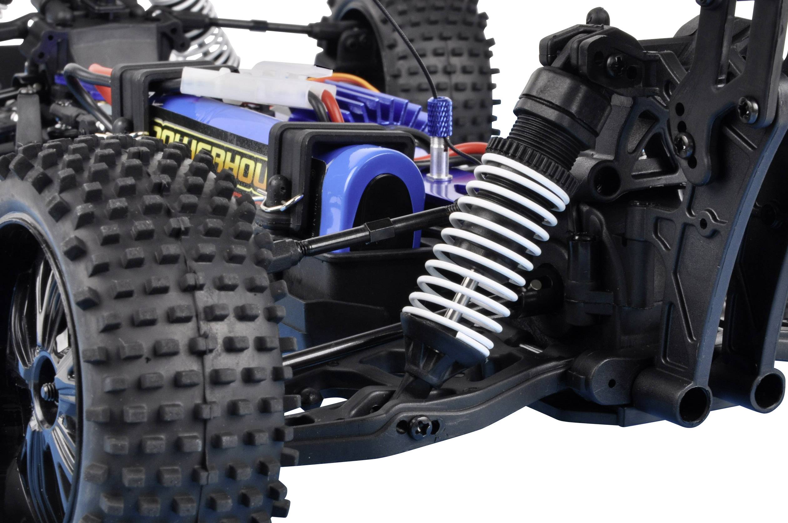 Buggy électrique T2M Pirate Stinger brushed 2,4 GHz 4 roues motrices (4WD) prêt à fonctionner (RtR) 1:10-24