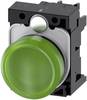 Siemens 3SU1106-6AA40-1AA0 Voyant lumineux plat vert 230 V/AC 1 pc(s)