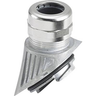 Raccord de câble métallique avec joint d'étanchéité sans silicone, adapté aux applications industrielles pour une fixation sécurisée des câbles.