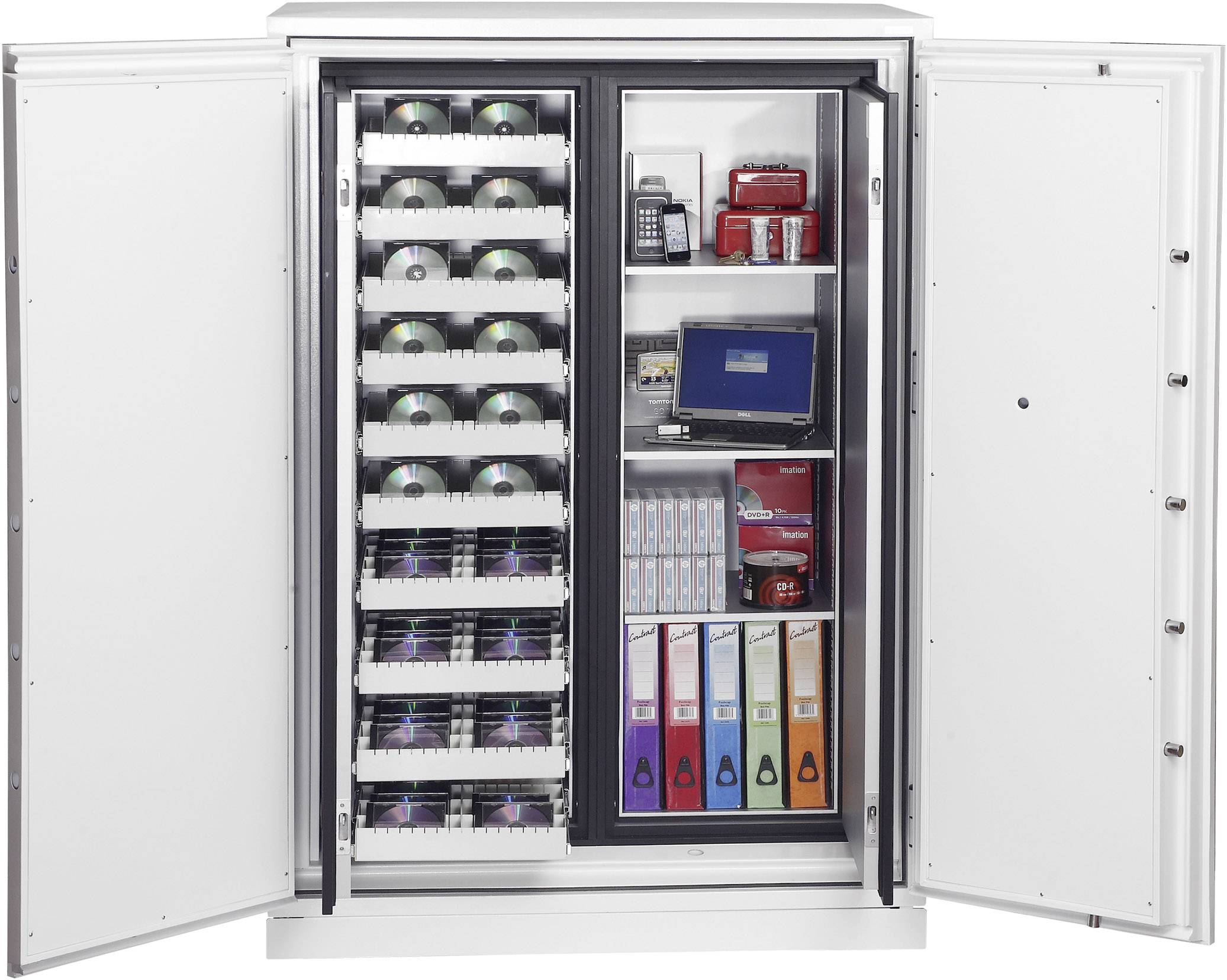 Phoenix DS4623F Data Commander Coffre-fort ignifuge hydrofuge, ignifuge serrure à empreinte digitale