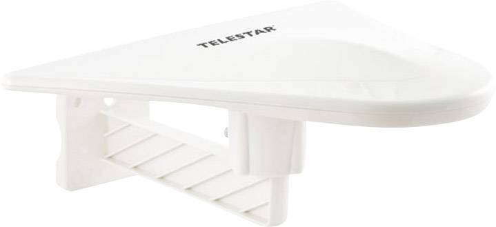 Antenne de toit TNT active Telestar Antenna 10 extérieure 51 dB blanc-0