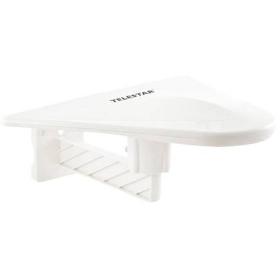 Antenne de toit TNT active Telestar Antenna 10 extérieure 51 dB blanc-0