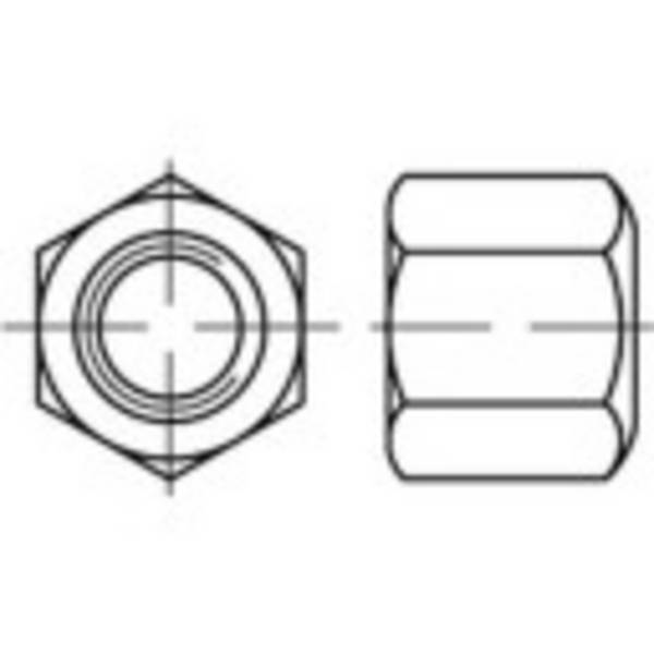 TOOLCRAFT  138144 Écrou hexagonal M27   DIN 6330   acier  1 pc(s)