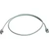 Câble de raccordement réseau informatique RJ45 Telegärtner 100008028 CAT 6a S/FTP gris 0.25 m