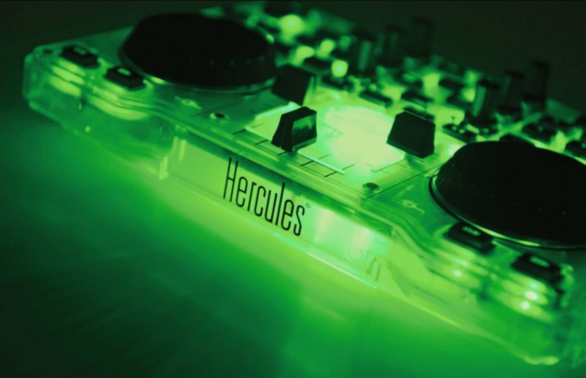 hercules dj control glow