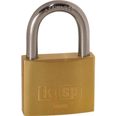 Cadenas  Kasp K12050SD or-jaune avec serrure à clé