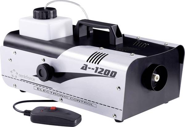 Renkforce A-1200 Machine à brouillard avec télécommande filaire