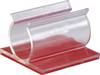 TRU COMPONENTS 93014c470a Embase de fixation autocollant 1386636 Plage de Ø du faisceau 12.70 mm (max) transparent 1 pc(s)