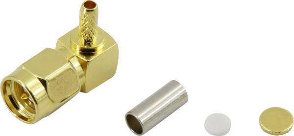 Connecteur SMA mâle, coudée 50 Ω 1 pcs.