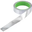 TRU COMPONENTS AL-F2.5R1000 Ruban adhésif antistatique (ESD) 10 m aluminium (L x l) 10 m x 25 mm
