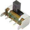 Interrupteur à glissière TRU COMPONENTS CSS-1201 1386942 50 V/DC 0.3 A 1 x Off/On 1 pc(s)