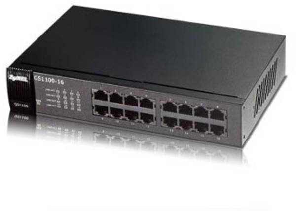 Switch réseau ZyXEL GS1100-16 16 ports 1 GBit/s