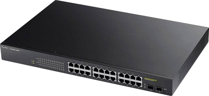 Switch réseau ZyXEL GS1900-24HP 24+2 ports 1 GBit/s fonction PoE-0