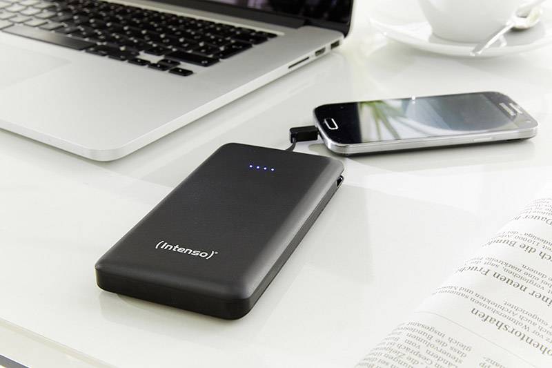 Intenso Slim S 10000 Powerbank (batterie supplémentaire) 10000 mAh LiPo noir-4