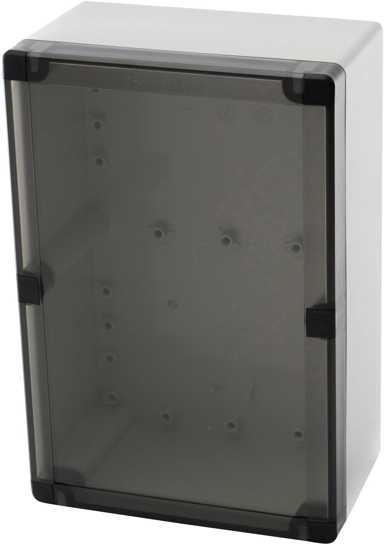 Boîtier mural, Coffret d'installation Fibox PCTQ3 162409 7025810 gris clair (RAL 7035) 244 x 164 x 90 Polycarbonate 1 pc