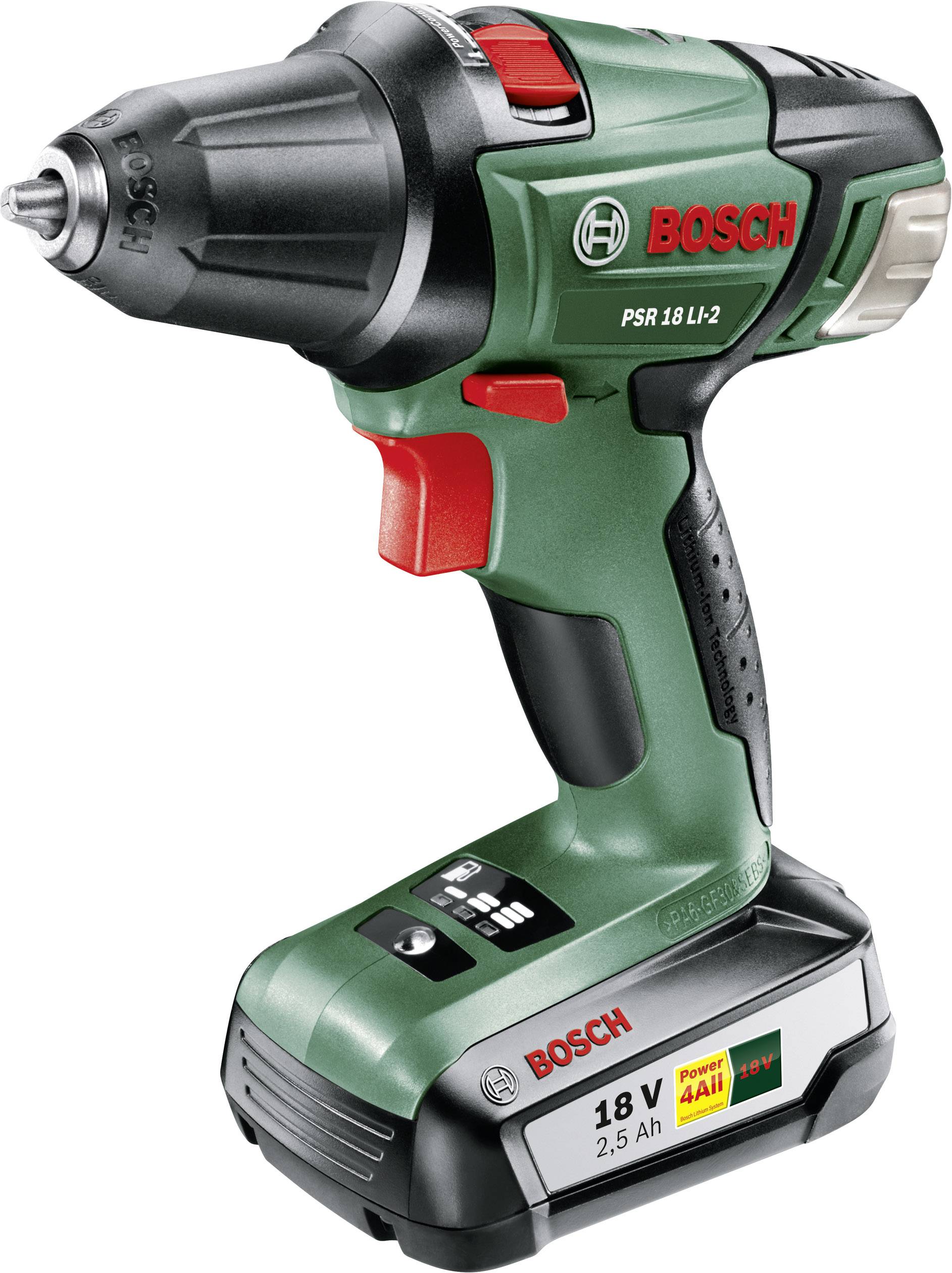 Perceuse-visseuse sans fil Bosch Home and Garden PSR 18 Li-2 060397330U ...
