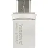 Mémoire supplémentaire USB pour smartphone/tablette Transcend JetFlash® 890 argent 64 GB USB 3.1 (2è gén.), USB-C®
