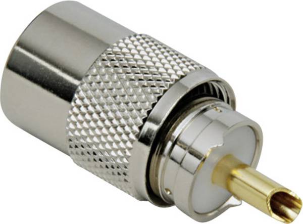BKL Electronic 0406010 0406010 Connecteur UHF mâle, droit 50 Ω 1 pc(s)