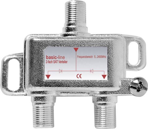 Renkforce  Répartiteur SAT 2 voies 5 - 2200 MHz