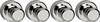 Maul Aimant Néodyme MAUL (Ø x H) 20 mm x 24 mm cône argent 4 pc(s) 6168896