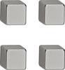 Maul Aimant Néodyme MAUL (l x H x P) 10 x 10 x 10 mm cube argent 4 pc(s) 6169296