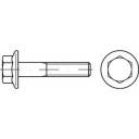 Vis hexagonales avec bride TOOLCRAFT 139598 500 pc(s) M5 16 mm tête hexagonale à embase 6 pans extérieurs acier N/A