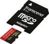 Transcend Ultimate (600x) Carte microSDHC 32 GB Class 10, UHS-I avec adaptateur SD