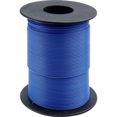 Fil de câblage   119-12 1 x 0.14 mm² bleu 100 m