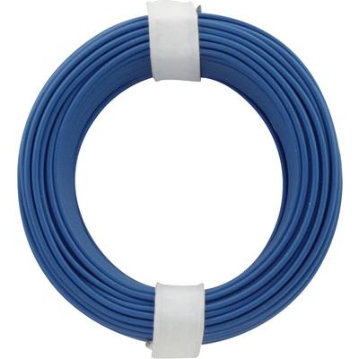 Fil de câblage   118-2 1 x 0.14 mm² bleu 10 m