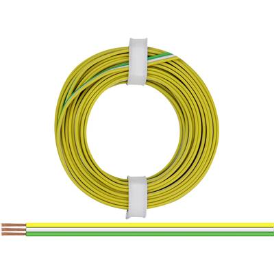  318-354 Fil de câblage  3 x 0.14 mm² jaune, blanc, vert 5 m