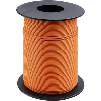 Fil de câblage   119-17 1 x 0.14 mm² orange 100 m