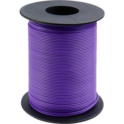 Fil de câblage   119-16 1 x 0.14 mm² violet 100 m
