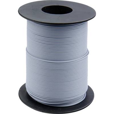 Fil de câblage   119-19 1 x 0.14 mm² gris 100 m