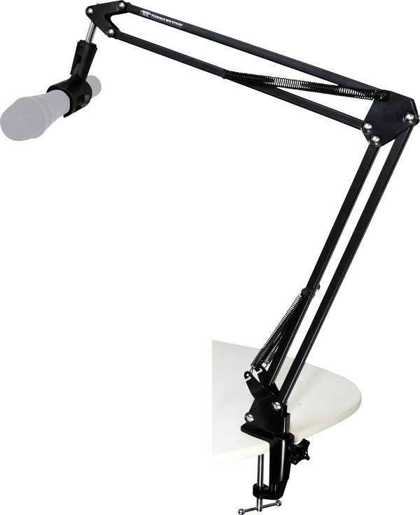 Tie Studio Flexible mic stand Trépied de table pour microphone   Filetage extérieur: 3/8", 5/8"