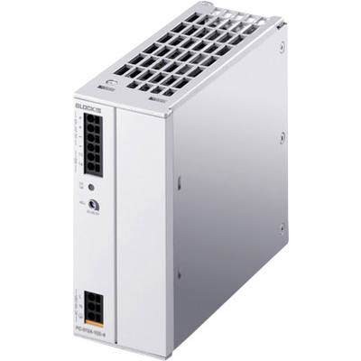 Un appareil électronique argenté avec des fentes de ventilation et plusieurs ports sur le côté, utilisé dans des applications industrielles.