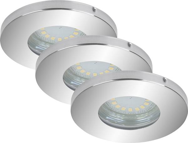 Spot encastrable pour salle de bains Briloner 7212-038 GU10 12 W chrome