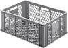 Panier plastique grillagé 49 l Alutec 05065 gris (L x l x H) 400 x 600 x 250 mm 1 pc(s)