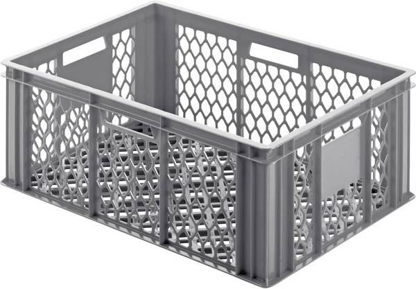 Panier plastique grillagé 49 l Alutec 05065 gris (L x l x H) 400 x 600 x 250 mm 1 pc(s)