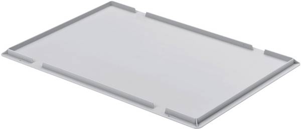 Couvercle pour boîte 600 x 400 mm Alutec 05090 gris (L x l) 400 mm x 600 mm 1 pc(s)