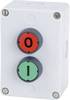 Schlegel IRF2 IRF2 Bouton-poussoir 250 V/AC 10 A 2 x Off/(On) à rappel (L x l x H) 105 x 72 x 47 mm IP65 1 pc(s)
