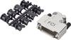 N/A 15 pôles FCI 8655MHRA1501KLF zinc moulé sous pression 45 ° argent 1 pc(s)