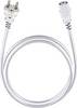 alimentation Câble de raccordement [1x Prise mâle + contact de protection - 1x Secteur femelle C13] 5.00 m blanc Oehlbach Powercord C 13