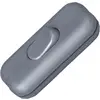 Interrupteur pour câble souple Kopp 191320086 avec décharge de traction argent 1 x Off/On 2 A 1 pc(s)