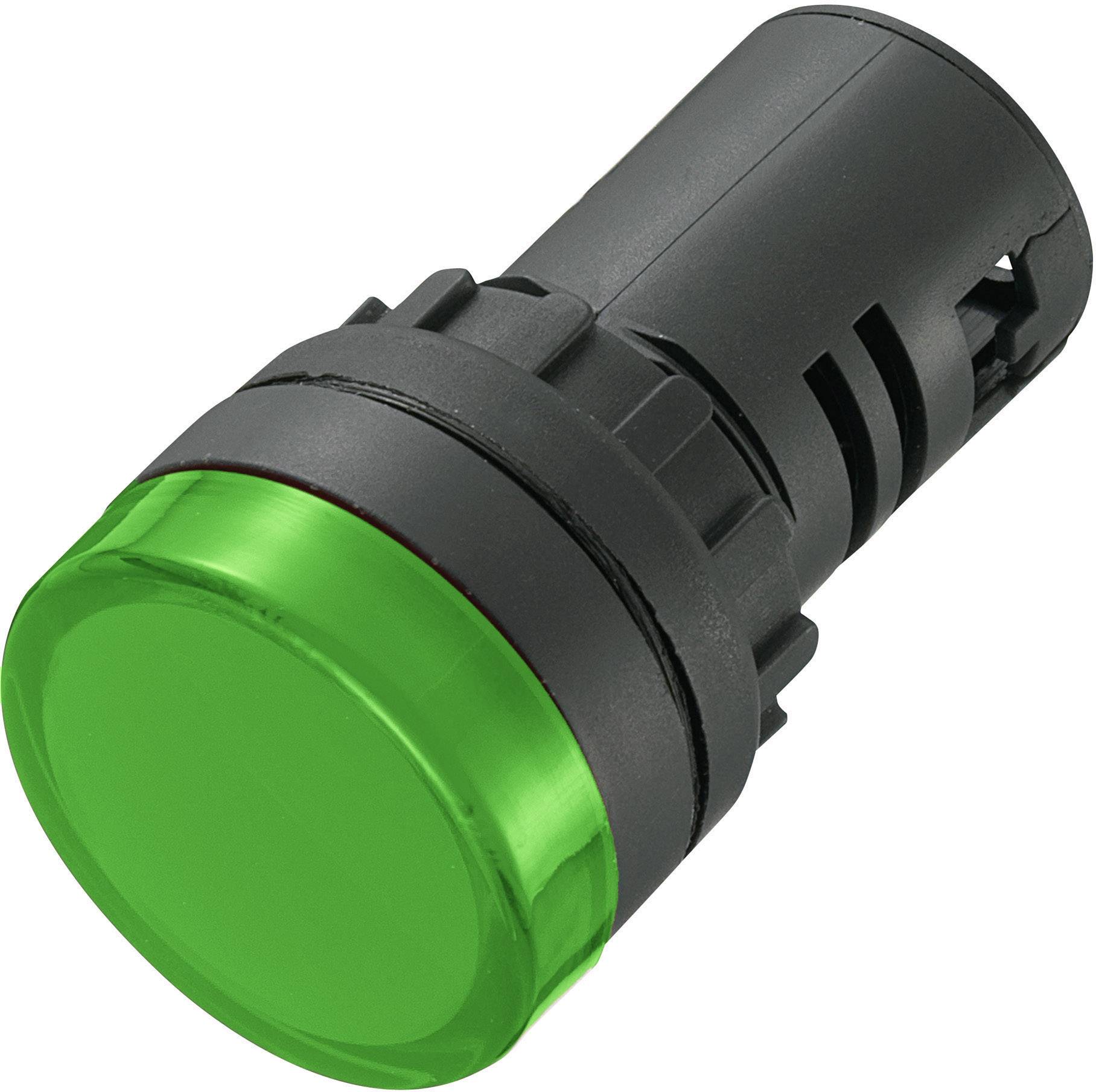 Voyant de signalisation LED TRU COMPONENTS 140394 vert 24 V/DC 20 mA 1 pc(s)