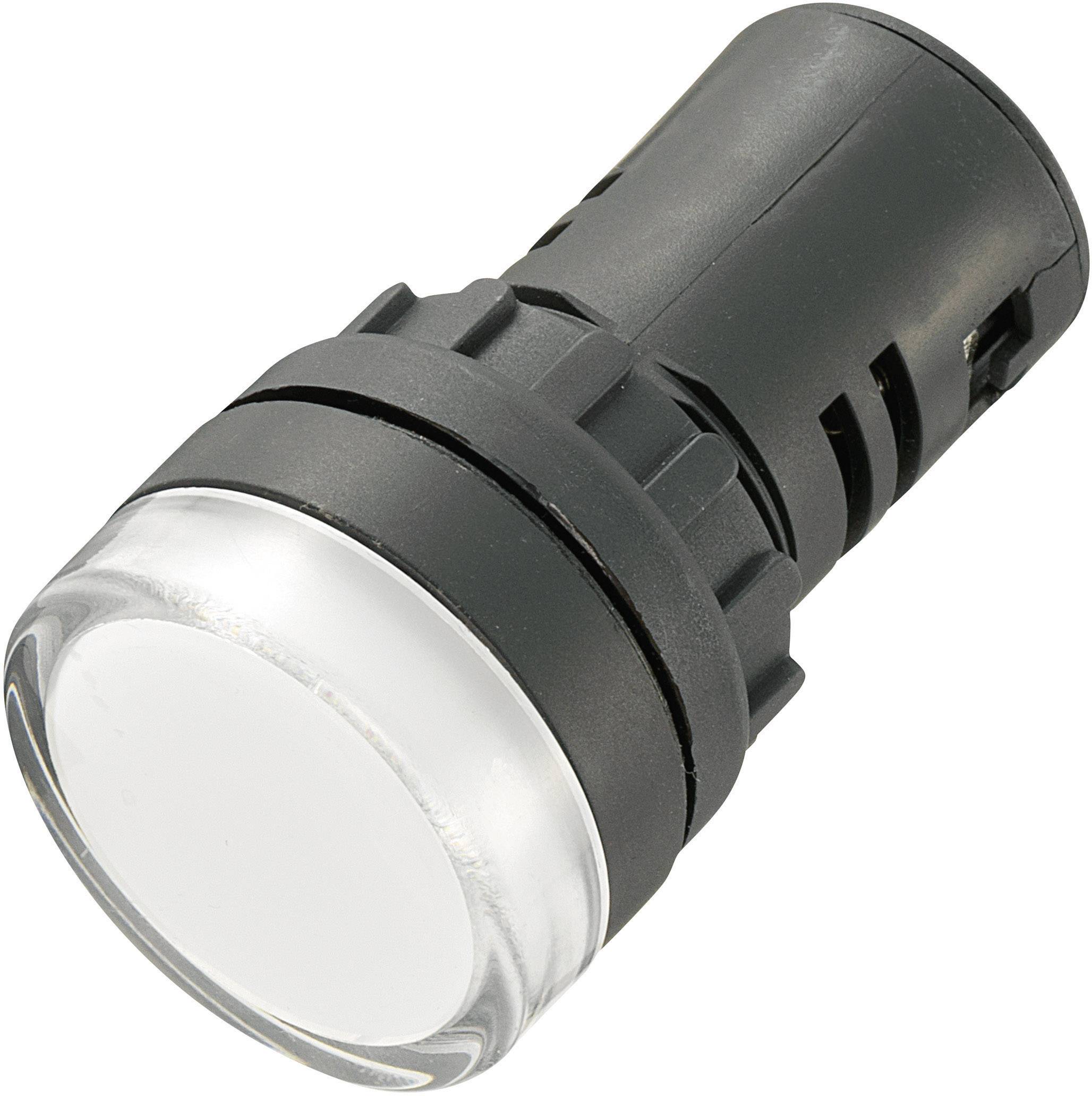 Voyant de signalisation LED TRU COMPONENTS 140396 blanc 24 V/DC 20 mA 1 pc(s)