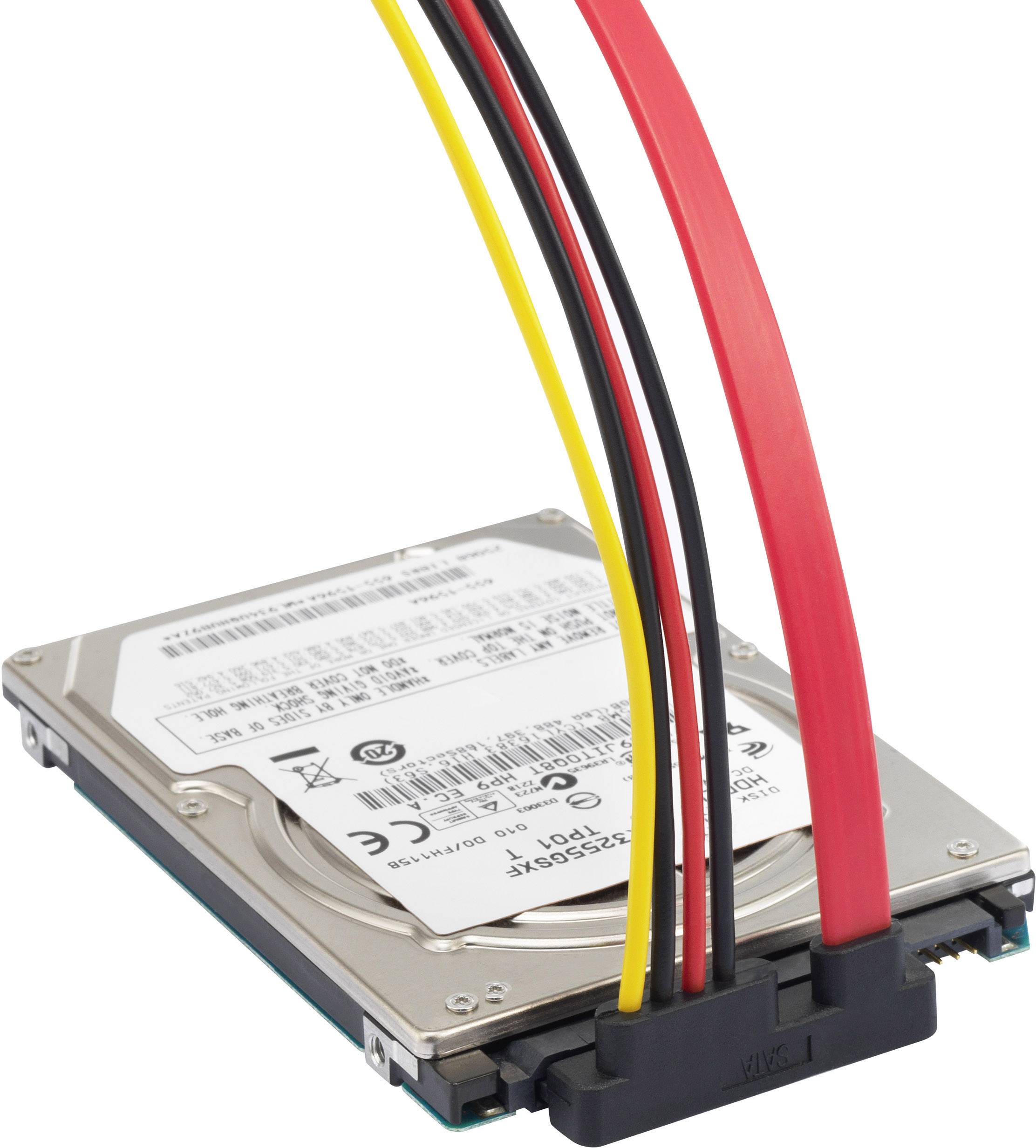 Câble de raccordement Renkforce disque dur [1x SATA femelle 7 pôles