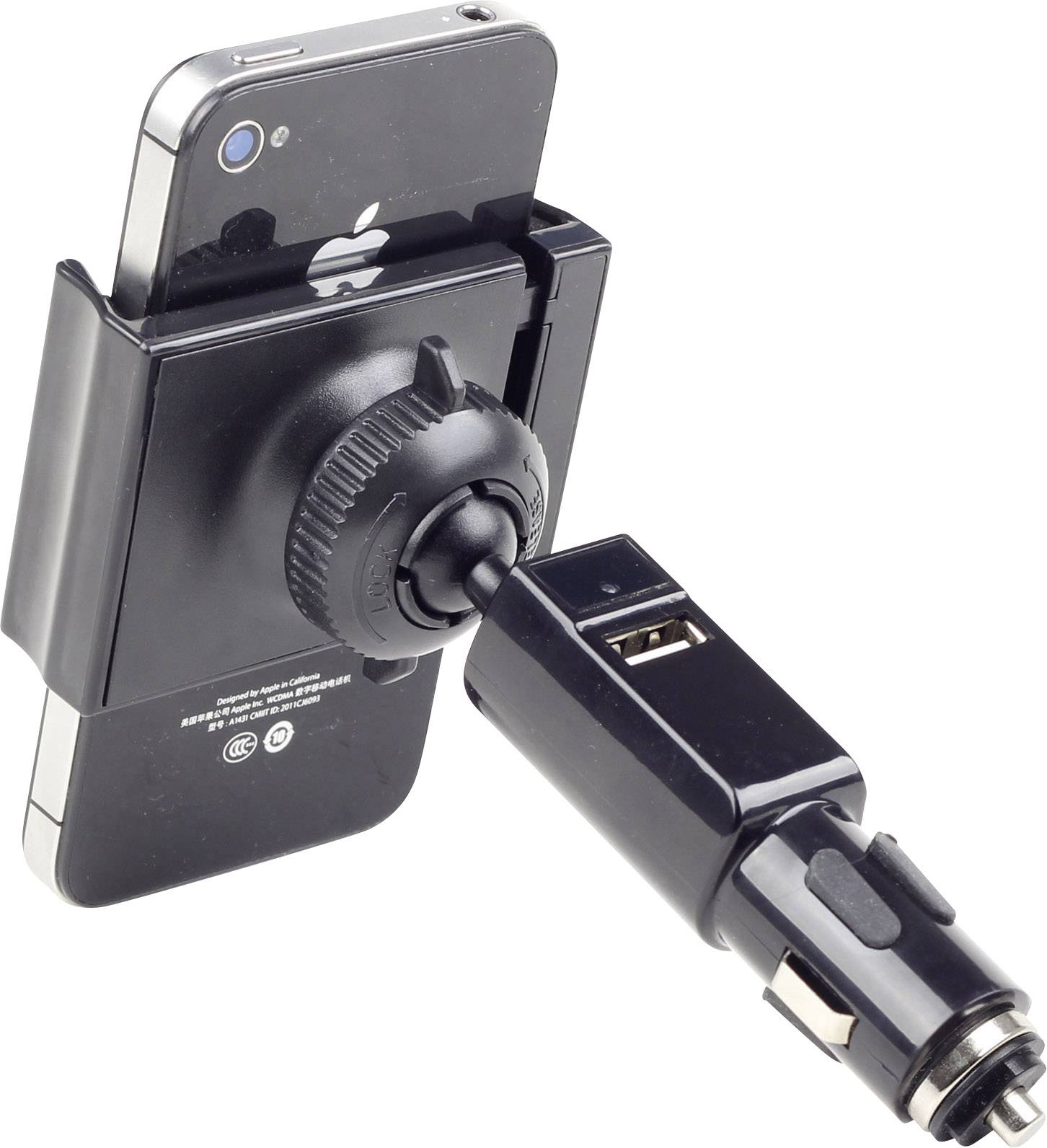 Support de téléphone portable pour voiture Gembird TACH003 avec