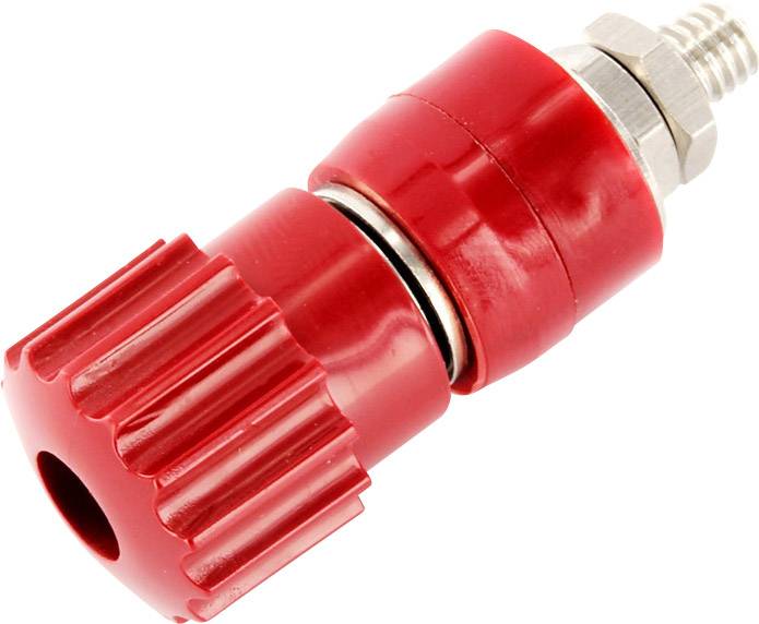 Borne de polarité Ø stylo (détails): 4 mm econ connect AK7SRT rouge signal 25 A 1 pc(s)